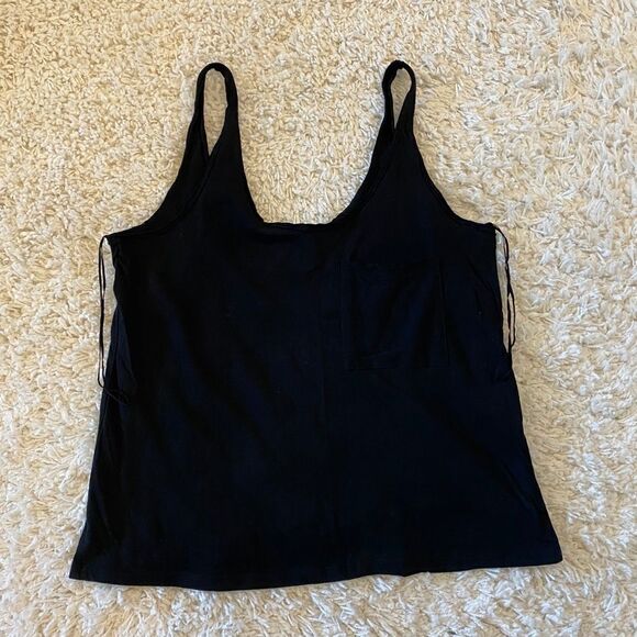 Zara Tank Top. Black. Medium - Picture 7 of 9